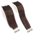thumbnail image 4 of Almohadillas para el cabello sintético AZQUEEN de 20/30 cm, extensiones de cabello con clip, pieza de cabello invisible natural, almohadilla para el cabello para adelgazar, 4 of 5