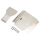 thumbnail image 3 of Armadura de chasis de Acero inoxidable brillar 0,8mm para placa protectora de coche TAMIYA CC01 RC, 3 of 10