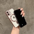 thumbnail image 4 of for iPhone 12 Mini Case Magnetic Clear with Camera Lens Protector Full Protection MagSafe Electroplated Luxury Silicone Shockproof Protective Case Cover 5.4 Inch - Pink, 4 of 11