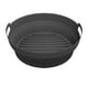 thumbnail image 1 of Bandeja Plegable de Silicona Strade Fareast Limited para Freidora de Aire Revestimiento Negro, 1 of 8