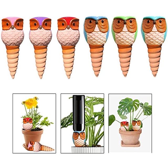 Dispositivos En Espiral De Autorriego Para Bonsái, Herramientas De Riego Automáticas Para Exteriores Ampliamente Aplicadas, Suministros Para Jardín Y Balcón 6 Piezas Methold HA035211-00