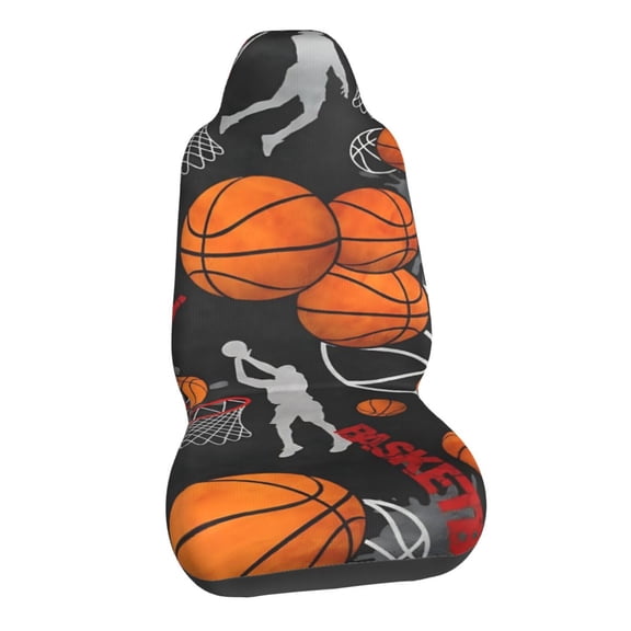 Basketball Car Seat Covers Stretch Car Seat Protectors Universal Fit