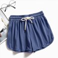 thumbnail image 2 of KPOPLK Womens 3" Lightweight Running Shorts Athletic Shorts Workout Gym Shorts Mesh Liner with Zip Pocket Size L,Blue, 2 of 8