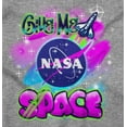 thumbnail image 2 of Airbrushed NASA Give Me Space Rocket Women's T Shirt Ladies Tee Brisco Brands S, 2 of 5
