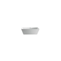 BarclaySiren 64" AC Rect Tub With