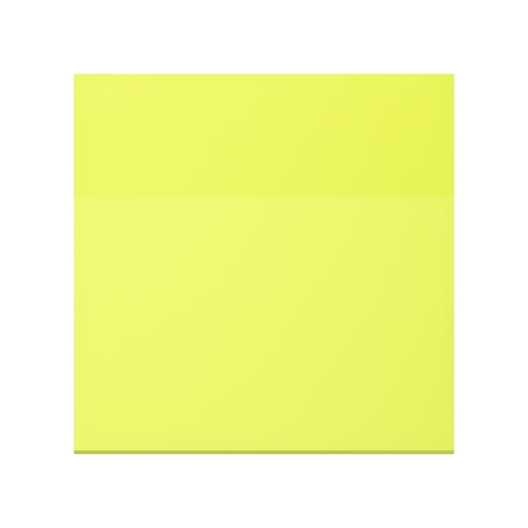 Franhais Sticky Notes Bright Colors Transparent Adhesive Post it