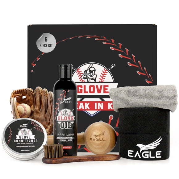 Glove Break-in Kit Eagle Glove Oil, 250 ml, acondicionador, 100 ml