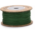 thumbnail image 2 of 1 Roll 32.81 Yards(30m) 1mm Cotton Cord Bead Thread Cotton Cord Rope with Paper Reel Stringing Materials for DIY Bracelets Necklace Beading Jewelry Making and Crafts, 2 of 3