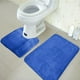 thumbnail image 1 of XWSHYW Cojines para Los Pies Alfombra Antideslizante Absorbente de Baño con Memoria de Terciopelo Coral 3 Unids/Set, 1 of 3