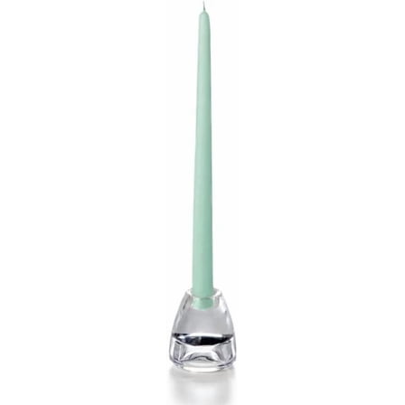 yummi Blue Jade Taper Candles -12 inch - 12 per Pack