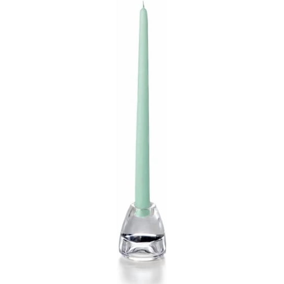 yummi Blue Jade Taper Candles -12 inch - 12 per Pack