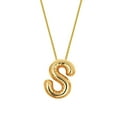 thumbnail image 1 of Balloons Alphabet Pendant Letter Copper Pendant Versatile Necklace, 1 of 2