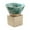 Green, variant on CSChome Crude Pottery Funnel Coffee Cup 100ML Crude Pottery Funnel Coffee Cup with Base Handmade Japanese Style Latte Cappuccino Tea Espresso Tapered Mug (Heat resistant)