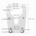 thumbnail image 2 of ISO30 Tool Holder Claw Clamp Iron+ABS Flame Proof Rubber for CNC Auto Tools, 2 of 11