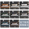 thumbnail image 5 of Italian extremely simple leather bed wedding bed master bedroom big bed modern simple light luxury leather double bed My Lux Decor Round, 5 of 5