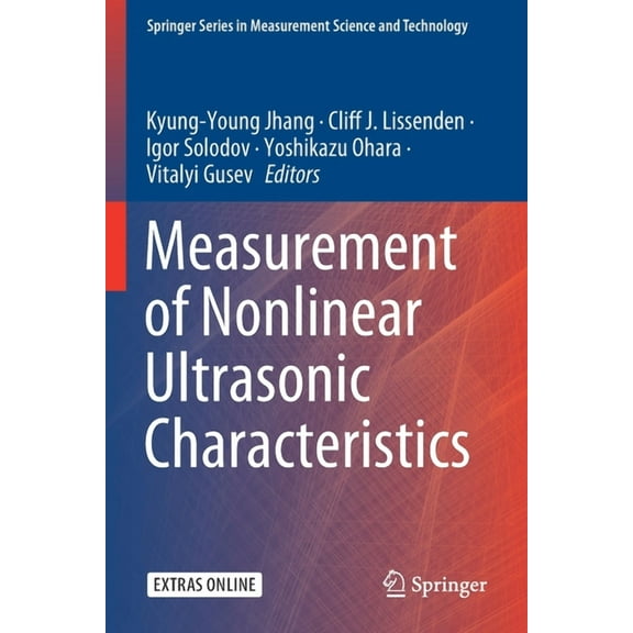 Springer Measurement Science and Technol Measurement of Nonlinear Ultrasonic Characteristics, (Paperback)