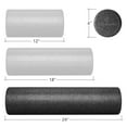 thumbnail image 5 of Philosophy Gym 24" High-Density Foam Roller for Exercise, Massage, Muscle Recovery - Round, Black, 5 of 6