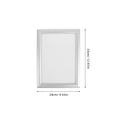 thumbnail image 2 of FENGGUIQU Marco De Póster Mural Aluminio A4 Con Snap Resistente Y Ligero Para Espacios Comerciales, 2 of 7