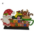 thumbnail image 2 of Christmas Door Hanger Wide Application Convenient Exquisite  Wall Plaque with Lanyard for Home, 2 of 9
