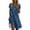 102# Royal Blue, variant on UoCefik Womens Dresses For Wedding Guest Beach Short Sleeve V Neck Flowy Dresses Party Floral Summer Plus Size Sundress Vacation Casual Dress Blue S