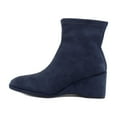 thumbnail image 2 of Aerosoles Anouk Women's Boots Navy Faux Suede Size 11 W, 2 of 8