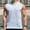 White, variant on Mens Tank Tops Workout Qiggri Mens Fashion Casual Solid Round Neck Perforated Sports Sleeveless T-Shirts For Man