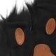 thumbnail image 2 of Un par de guantes de animales de pelo largo de piel de halloween negra, guantes de animales de pelo largo, guantes de animales guantes de invierno., 2 of 5