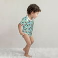 thumbnail image 3 of Rocae Travel1 for Baby Cotton Short-Sleeve Bodysuits for Unisex Onesies Bodysuit-18 Months, 3 of 7