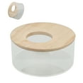 thumbnail image 4 of Sable pour Hamster Salle de Bain Baignoire en Sable pour Hamster Ronde Baignoire en Sable pour Hamster Transparente Baignoire pour Hamster Salle de Bain Baignoire en Sable pour Hamster Petite Boîte de Sable pour Animaux de Forme Ronde, 4 of 8