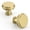 Brushed Gold-Single Hole Knob-10, variant on Brushed Satin Nickel Single Hole Knob 30 Pack Cabinet & Furniture Pulls