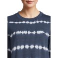 thumbnail image 4 of Time and Tru Women's Tie Dye Sweatshirt Dress, 4 of 5