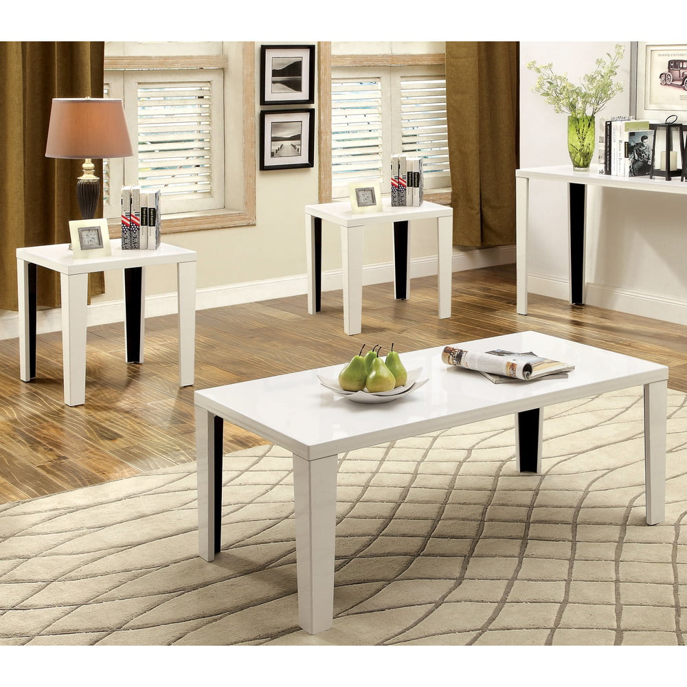 Furniture of America Lesk Modern Solid Wood 3-piece Accent ...