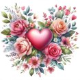 thumbnail image 1 of 5D DIY Taladro Corazón Kit Del Art40x40cm, 1 of 9