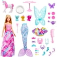 thumbnail image 3 of Barbie Dreamtopia Advent Calendar with Doll and 24 Surprises like Pets, Clothes and Accessories, 3 of 7