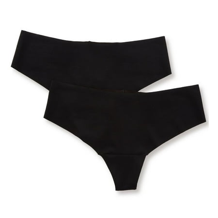 

Women s Magic Bodyfashion 46OT Dream Organics Thong - 2 Pack (Black L)