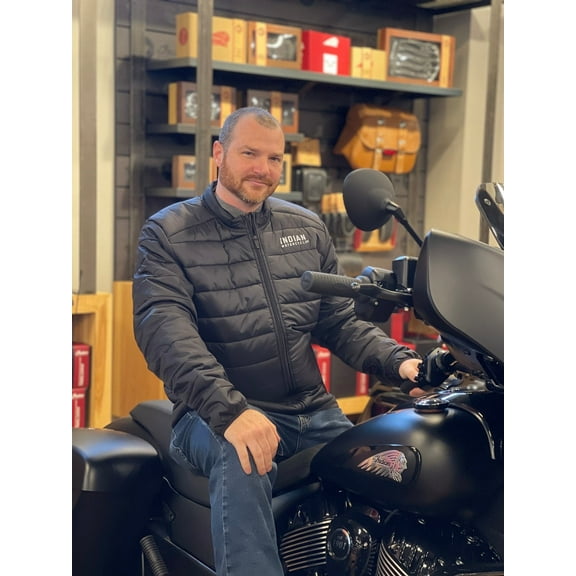 Indian Motorcycle Men's Hayes Jacket, Black | 2833369