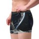 thumbnail image 2 of Balery Astronaut Standing In The Moon Calzoncillos bóxer para hombre, ropa interior de algodón suave y transpirable con cinturilla de nailon-Small, 2 of 5