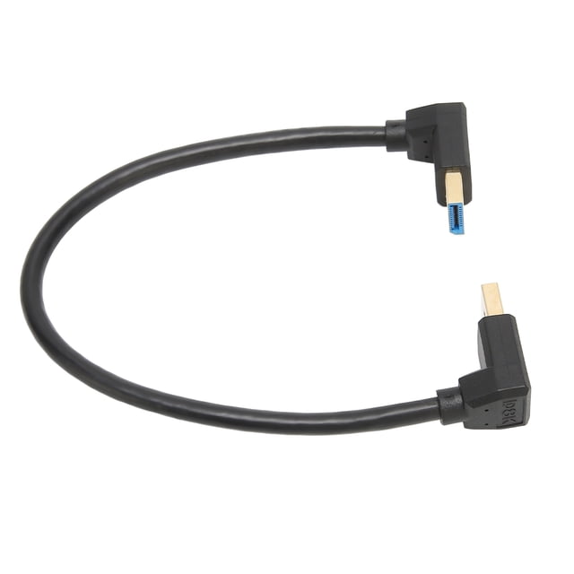 Cable Displayport, Cable Displayport 1.4 Cable Displayport en ángulo recto de 8K/60Hz Rendimiento de primer nivel