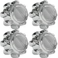 thumbnail image 1 of Krator 4x Chrome Center Caps Wheel Lug Nut Hub Cap Covers Compatible with 1999-2005 Ford F250 SuperDuty / 1999-2005 Ford F350 SuperDuty SRW / 2000-2005 Ford Excursion, 1 of 8