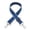 Blue#618-547, variant on Adjustable Replacement Crossbody Bag Strap Wide Shoulder Strap with Silver Metal Hardware for Purses Canvas Tote Satchel Handbags 1.5" Width 28"-52" Length