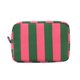thumbnail image 2 of Neceser de Pana a Rayas – Estuche Organizador de Maquillaje con Cremallera para Viajes, Gimnasio y Uso Diario., 2 of 6