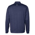 thumbnail image 3 of Men's Cutter & Buck  Navy Jacksonville Jumbo Shrimp Stealth Heathered Quarter-Zip Top, 3 of 3