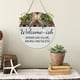 thumbnail image 1 of 3D Welcome Hanger Funny Welcome Sign Home Outdoor Decor 11.8Inch, Door Hanger Welcome Sign Home Decor Funny Words Door Hanger, 1 of 6