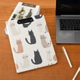 thumbnail image 5 of FORMRS A4 Clipboard Folder with Pen Holder Horizontal Foldable School Office Binder, Cute Cartoon Cats, 5 of 9
