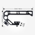 thumbnail image 3 of Handle,Camera Handle R008 Universal Camera Screw Lock Arri Clamp 3/8 Inch 15mm Rod Clamp Cold 15mm Rod Handle With Cold With Cold 15mm Lock Arri Monitor Rod Clamp 3/8 Inch Screw Lock, 3 of 7
