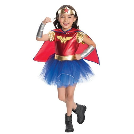 Rubie's Deluxe Wonder Woman Halloween Costume for girls