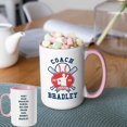 thumbnail image 2 of Lazaofficial Personalized Coffee Mugs, Baseball Mug, Custom Coffee Mug, Custom Mug, Personalized Mugs, 2 of 5