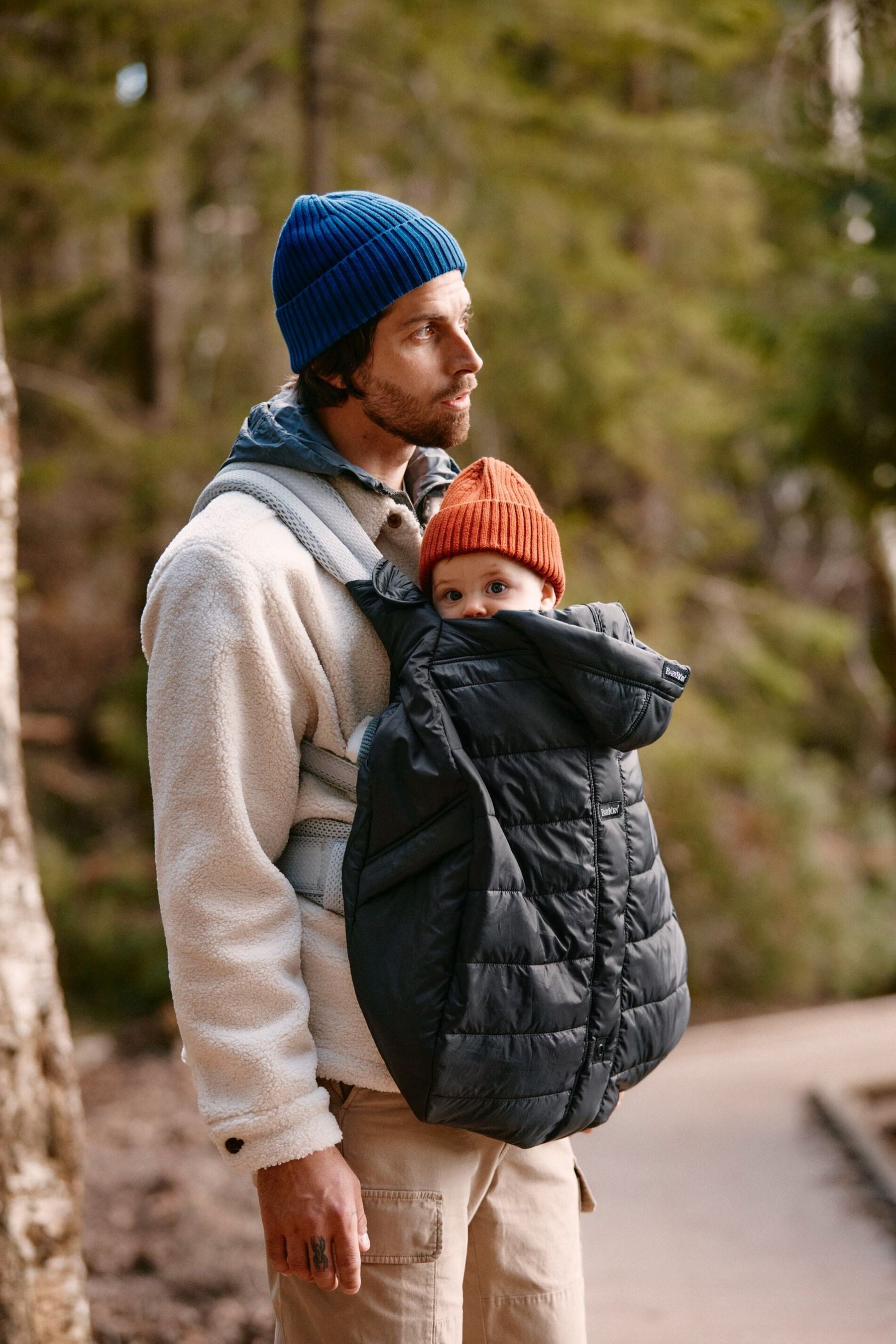 BabyBjorn Winter Cover for Baby Carrier, Black