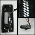 thumbnail image 2 of For 95-99 Chevy Tahoe Sonar LED Tail Lights (Black) YD-ALT-CCK88-LED-BK, 2 of 4
