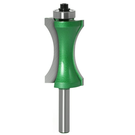 

WREA 8mm/0.31inch Flat-Bottomed Arc Router Bit Multifunctional Shank Router Keyhole Bit Set Woodworking Milling Cutting Tool Shank Cutting Dia for Woodworking Carving Shaping